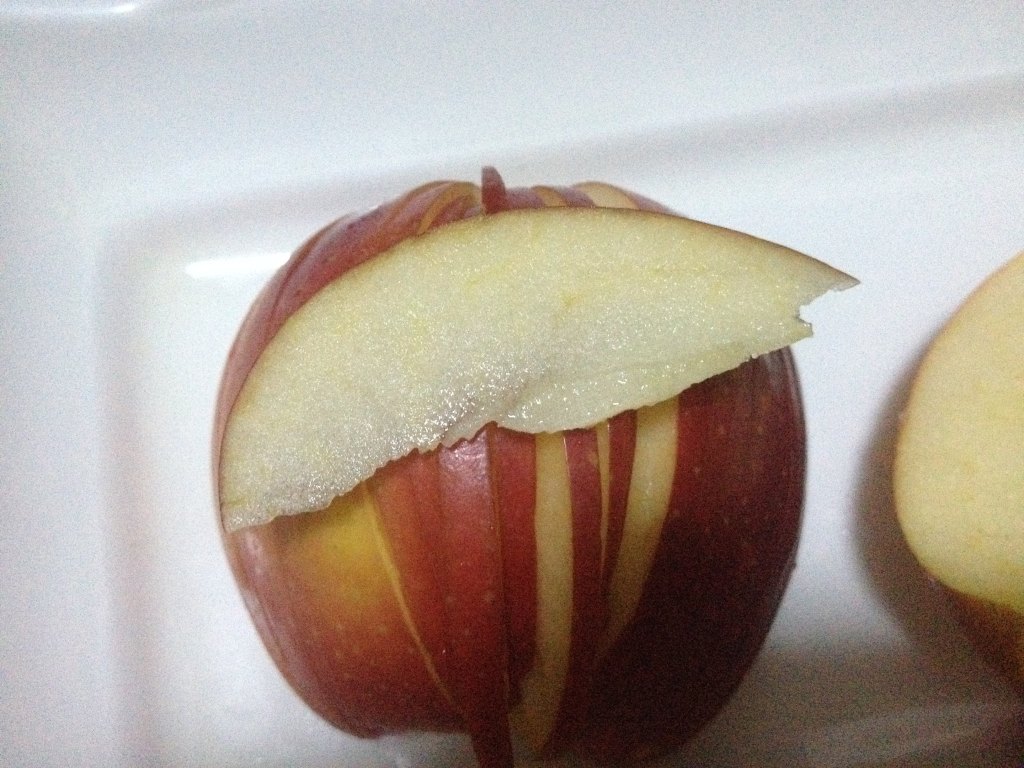天鹅苹果果盘步骤6