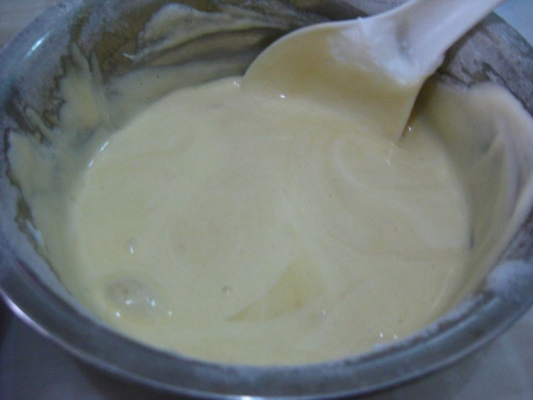 苹果戚风蛋糕步骤8