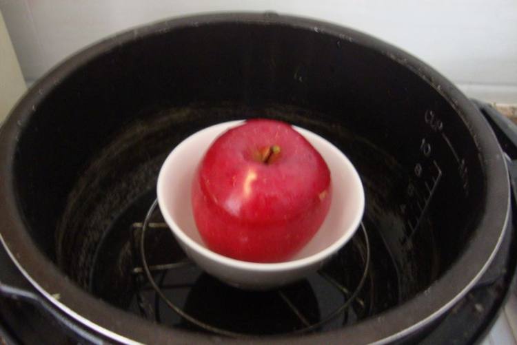 苹果炖牛奶蛋步骤9