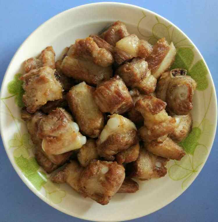 菠萝糖醋排骨步骤4