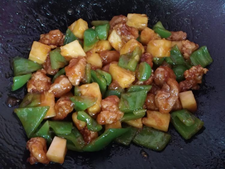 菠萝咕老肉步骤10