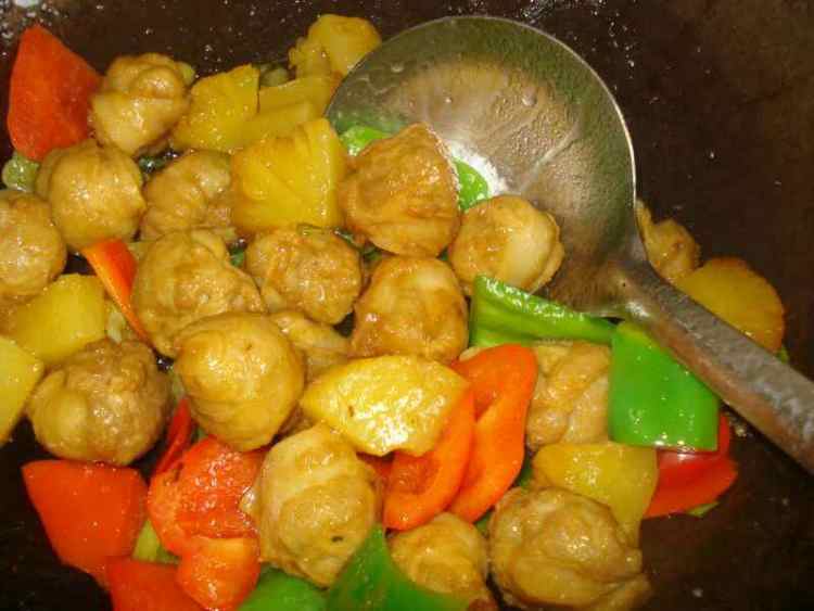 菠萝肉球#新鲜从这里步骤11