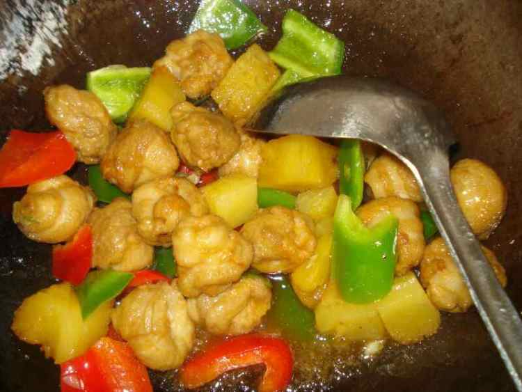 菠萝肉球#新鲜从这里步骤10