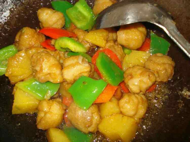 菠萝肉球#新鲜从这里步骤12