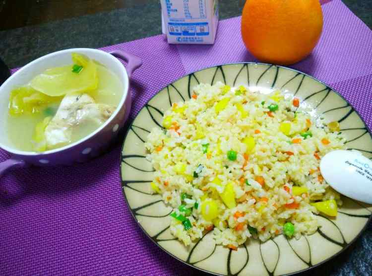 青豆菠萝饭步骤9