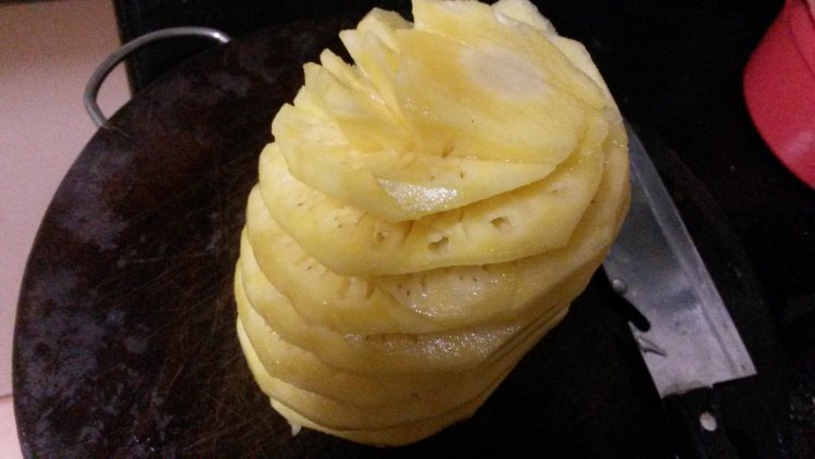 素菠萝咕噜肉步骤1