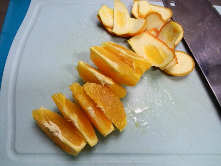 鲜榨混合果汁步骤4