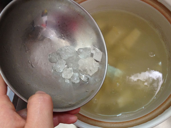 红薯菠萝汤步骤5