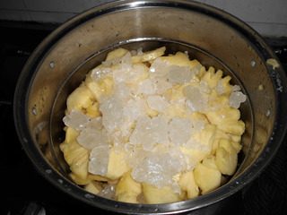 菠萝果脯步骤4