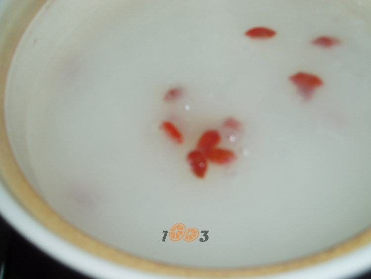 菠萝糯米粥步骤8