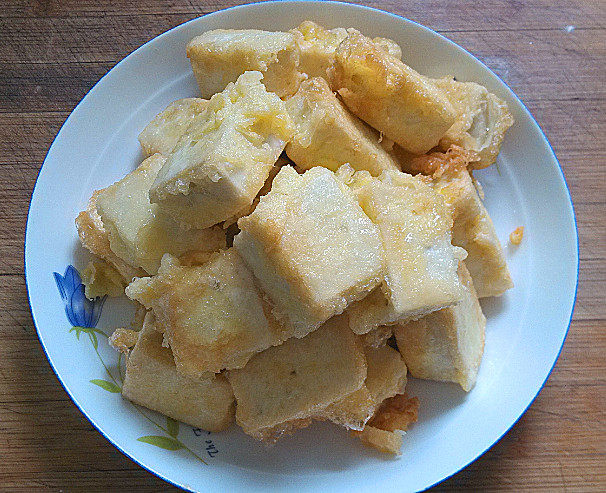 菠萝烧豆腐步骤4