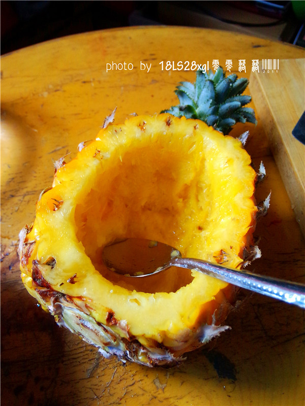 香甜菠萝饭步骤4