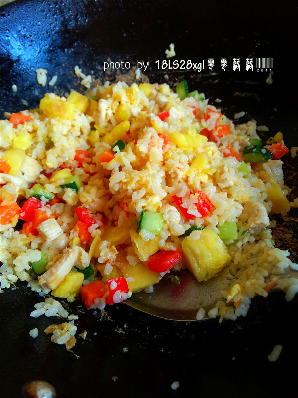 香甜菠萝饭步骤14