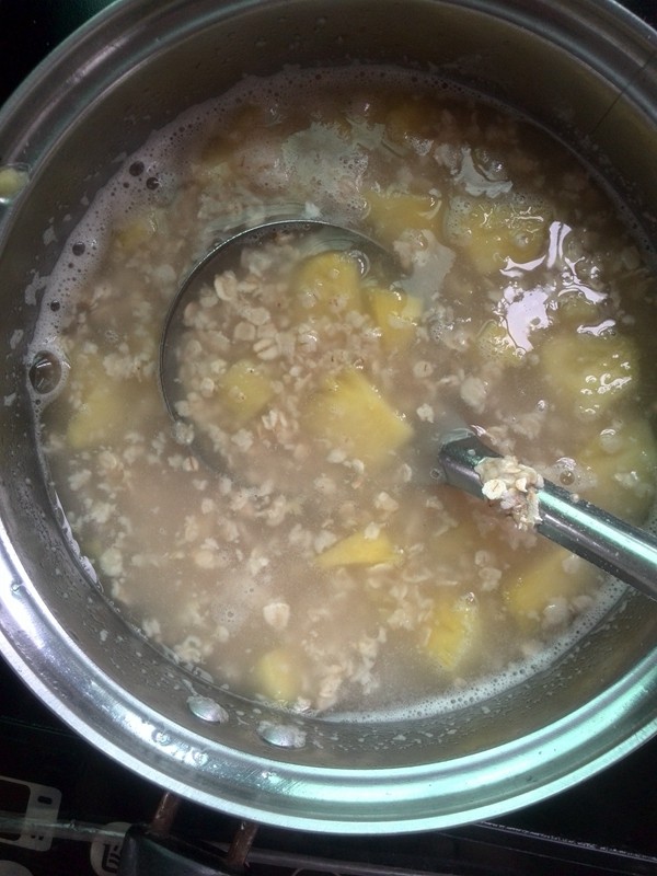 菠萝燕麦粥步骤6