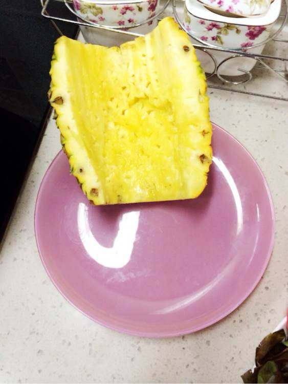 椰汁菠萝饭步骤4