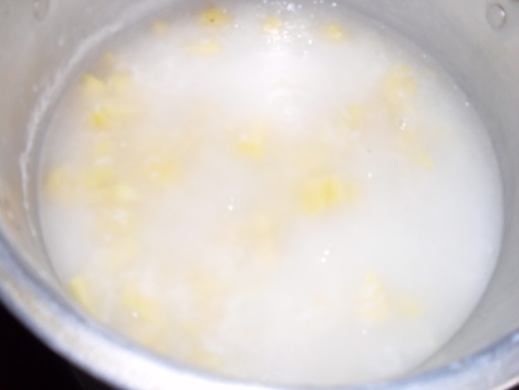 菠萝甜粥步骤4