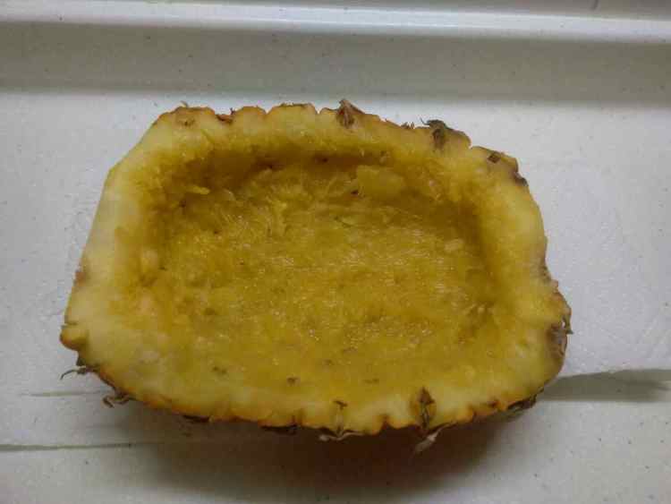 芝士菠萝饭步骤1