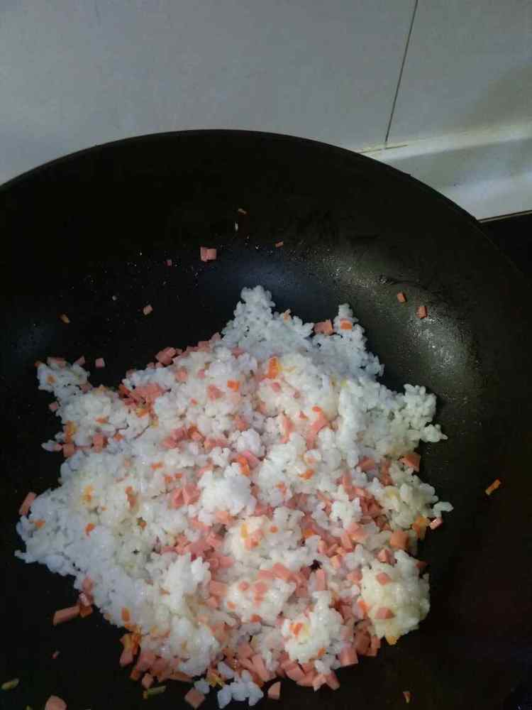 芝士菠萝饭步骤6