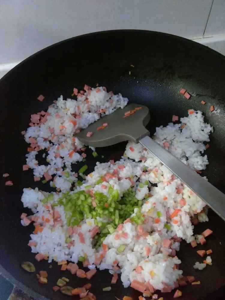 芝士菠萝饭步骤7