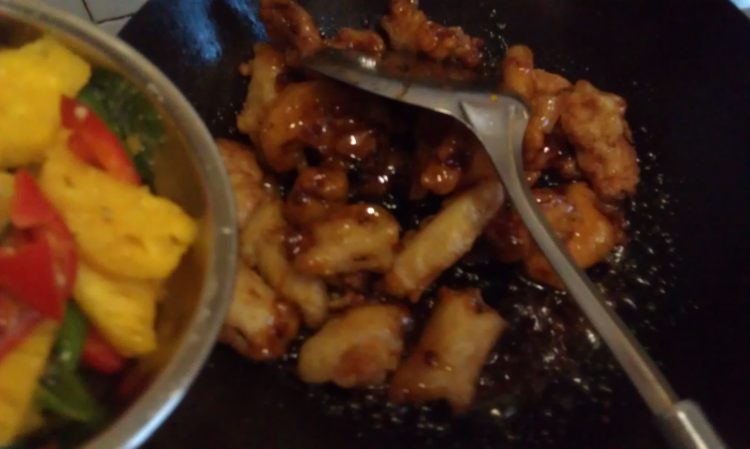 菠萝酸梅肉步骤13