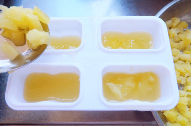 自制菠萝冰棍步骤12