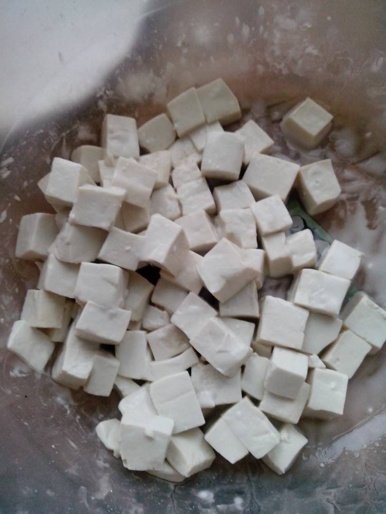 菠萝豆腐步骤5