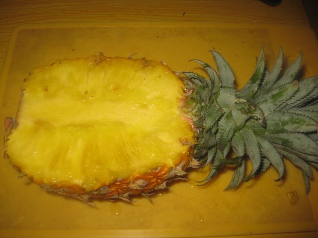 芝士菠萝腊肠焗饭步骤2