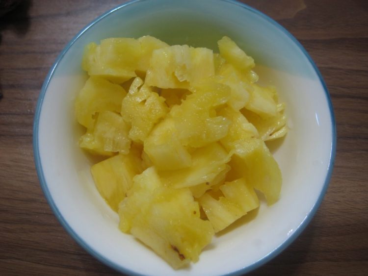 菠萝粥步骤1