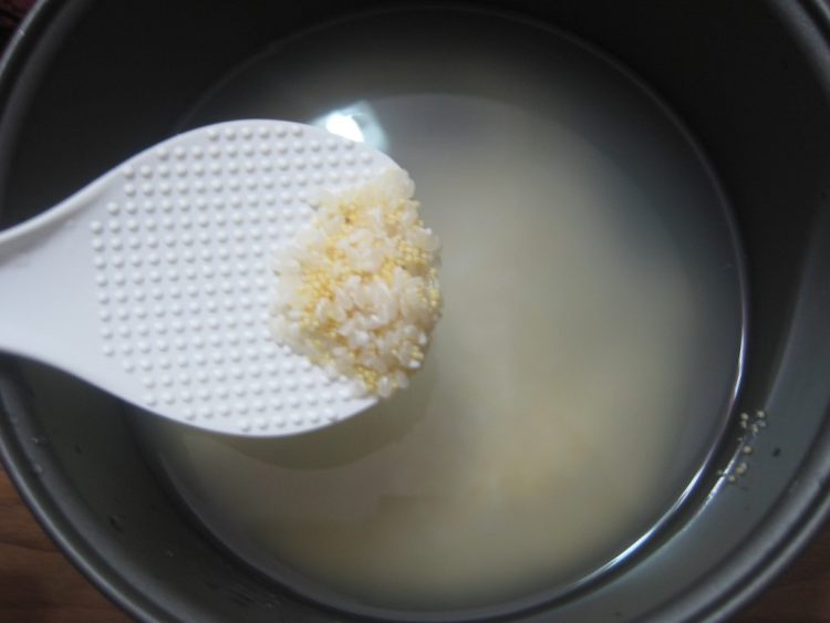 菠萝粥步骤3