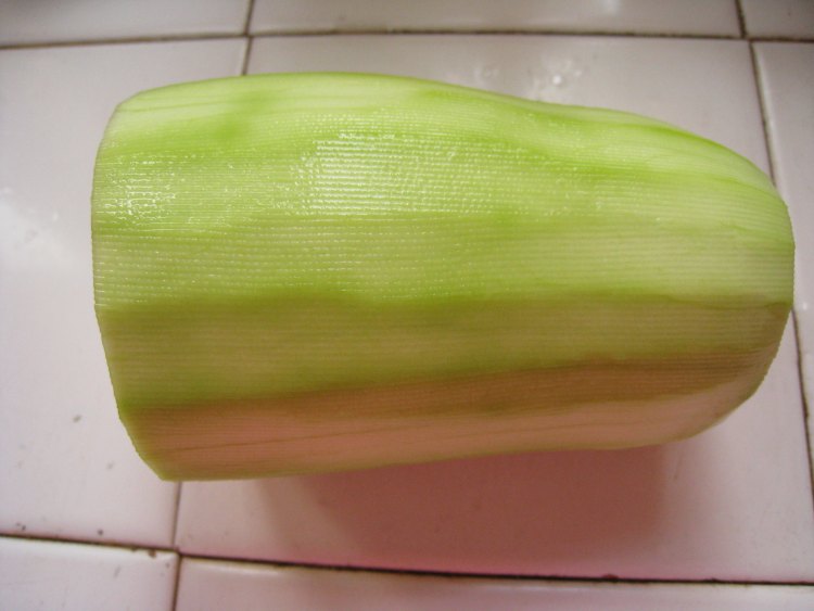 菠萝炒西葫芦步骤3