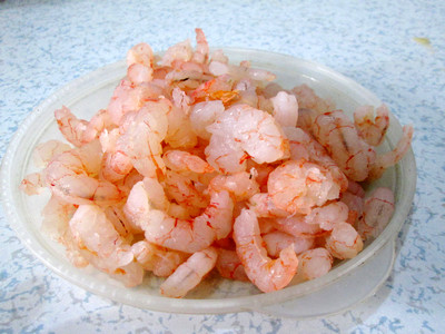 虾仁菠萝焗饭步骤2