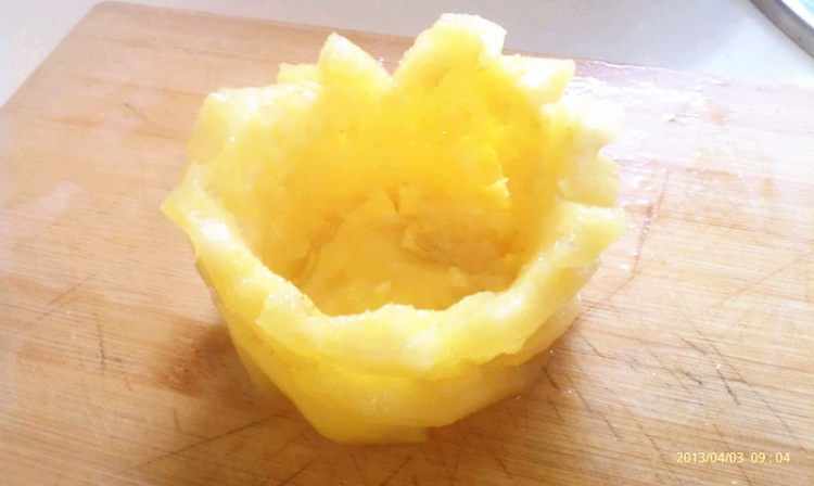 菠萝蜜汁糯米饭步骤6