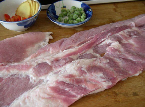 菠萝咕佬肉步骤1