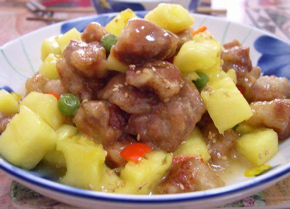 菠萝咕佬肉步骤9