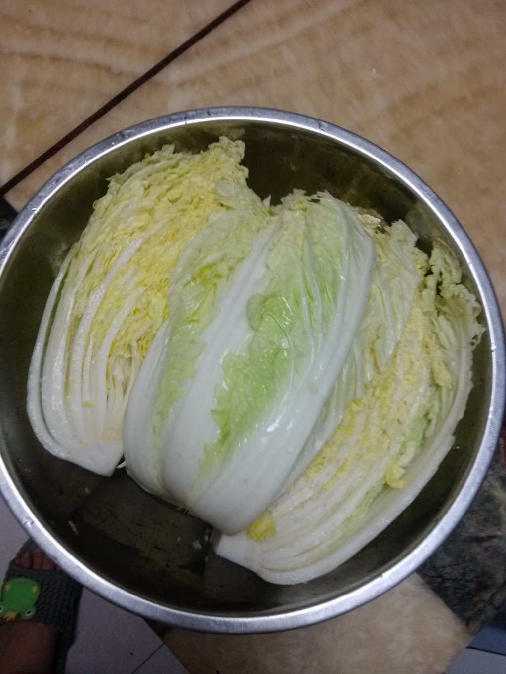 正宗韩国辣白菜泡菜步骤2
