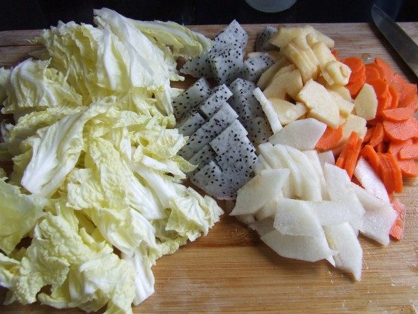 杂果疏菜煲步骤3