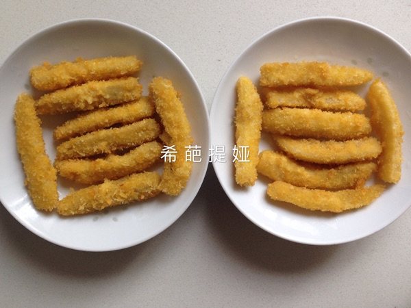 炸香蕉条儿步骤8