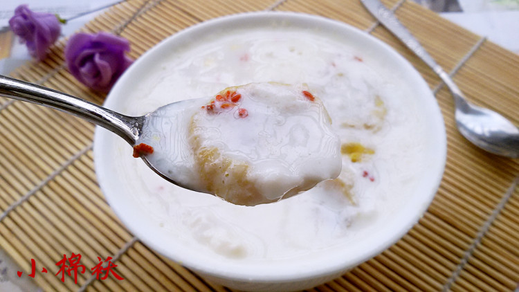 桂花牛奶蒸香蕉步骤6