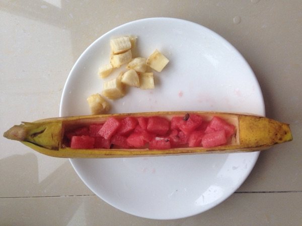 香蕉船水果沙拉步骤8