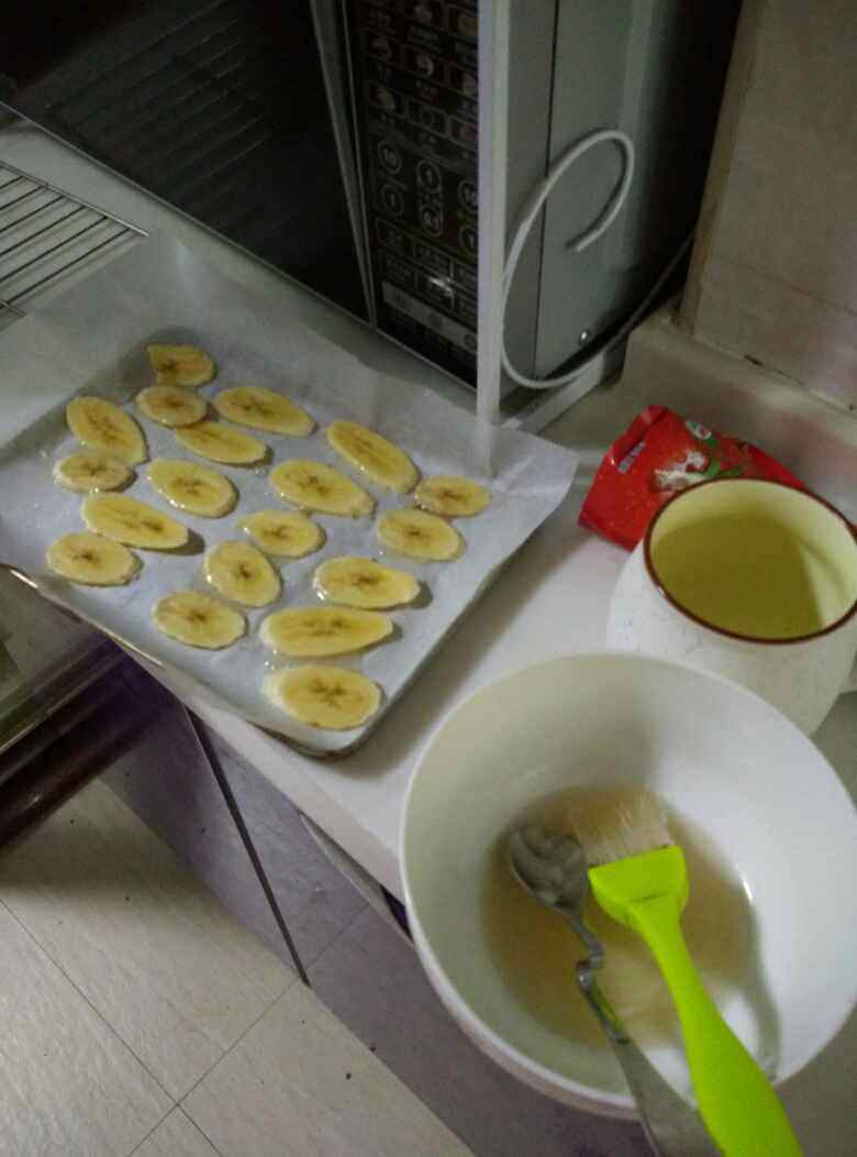 蜂蜜烤香蕉片步骤5