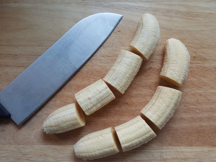 脆皮燕麦香蕉步骤2