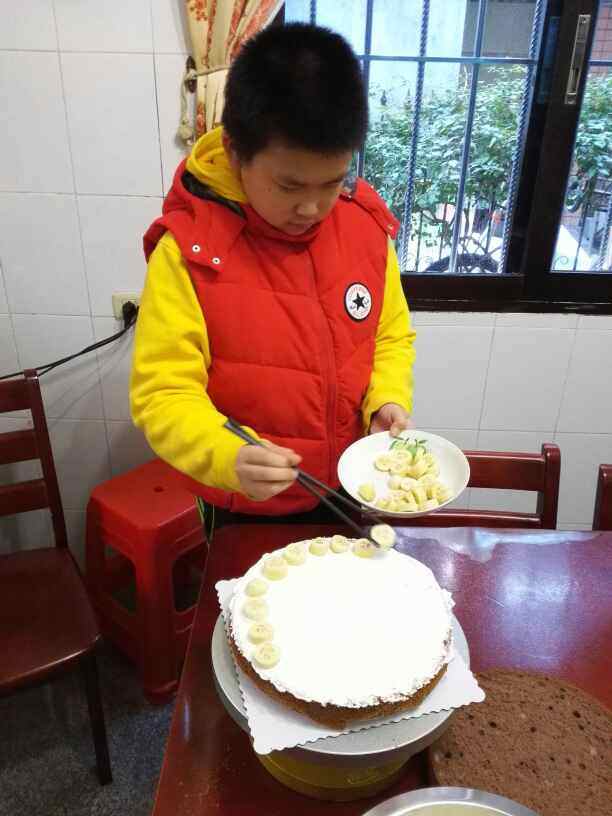 十寸巧克力戚风奶油蛋步骤6