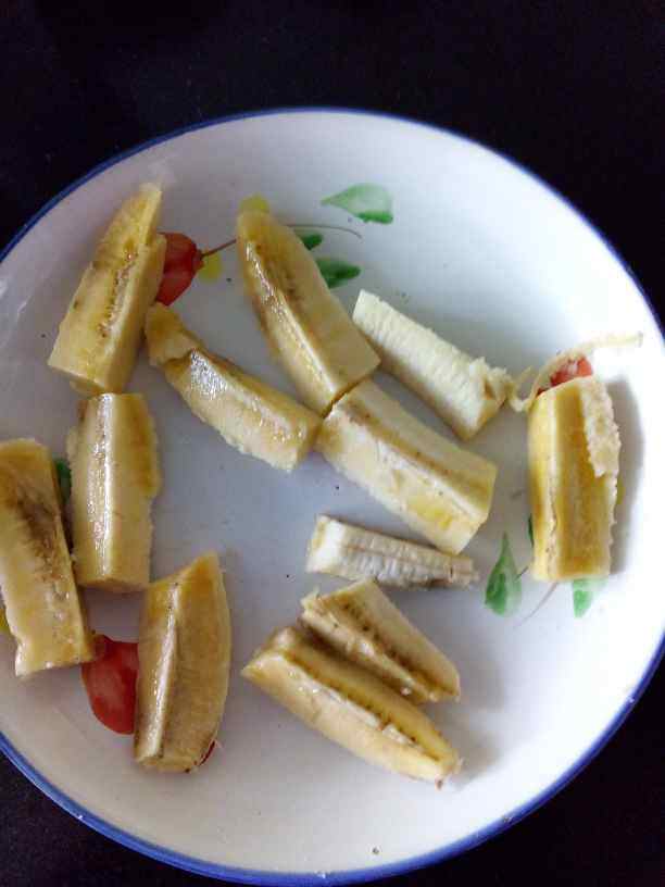 香蕉燕麦脆步骤1