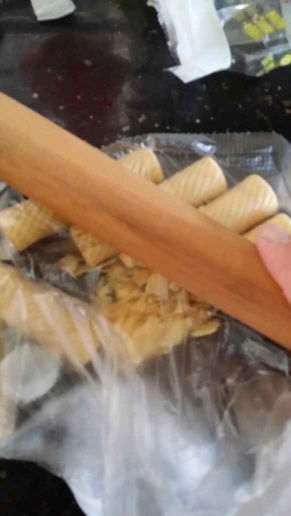 蛋酥香蕉卷步骤2