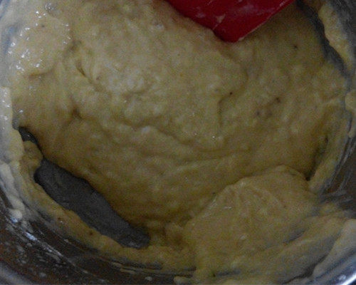 香蕉发糕步骤5