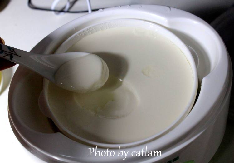 酸奶牛油果奶昔步骤1