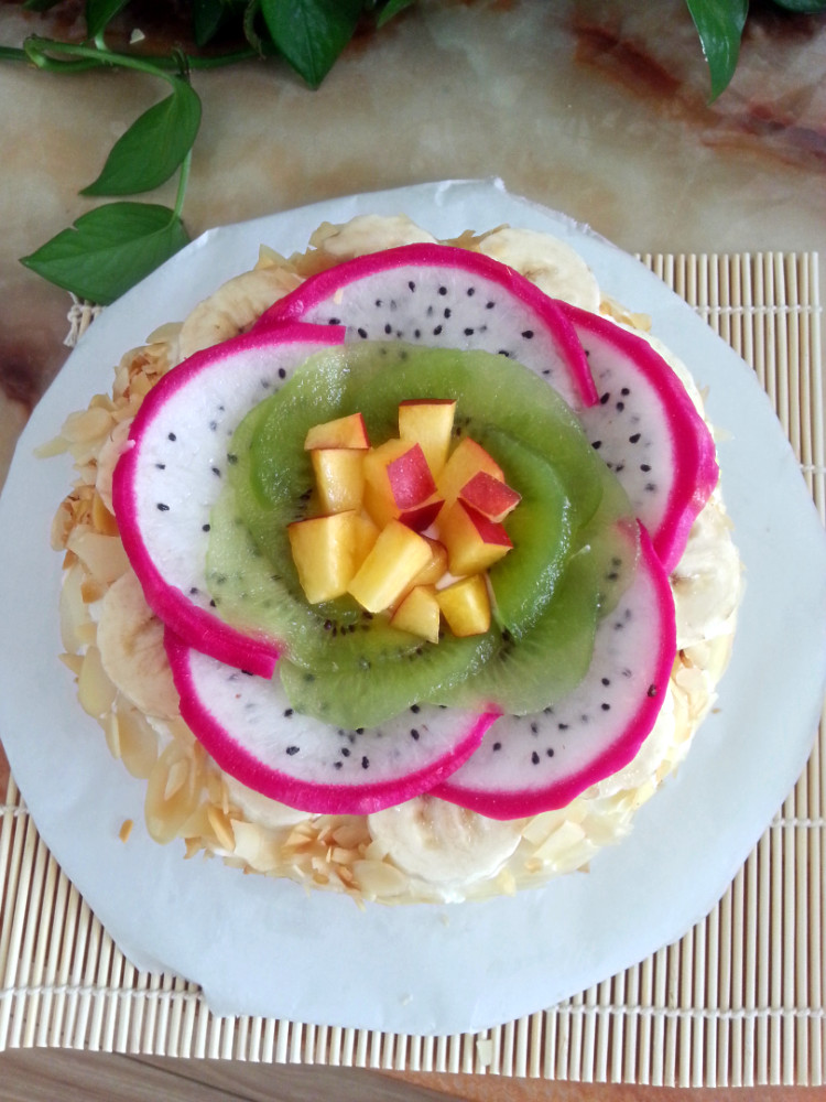 【手工美食】水果蛋糕步骤14