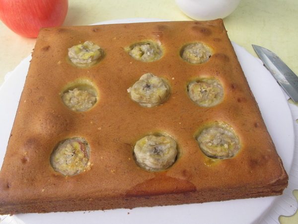 【手工美食】香蕉蛋糕步骤11