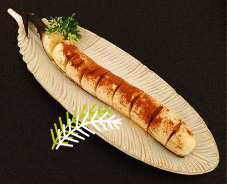 肉桂粉烤香蕉步骤7
