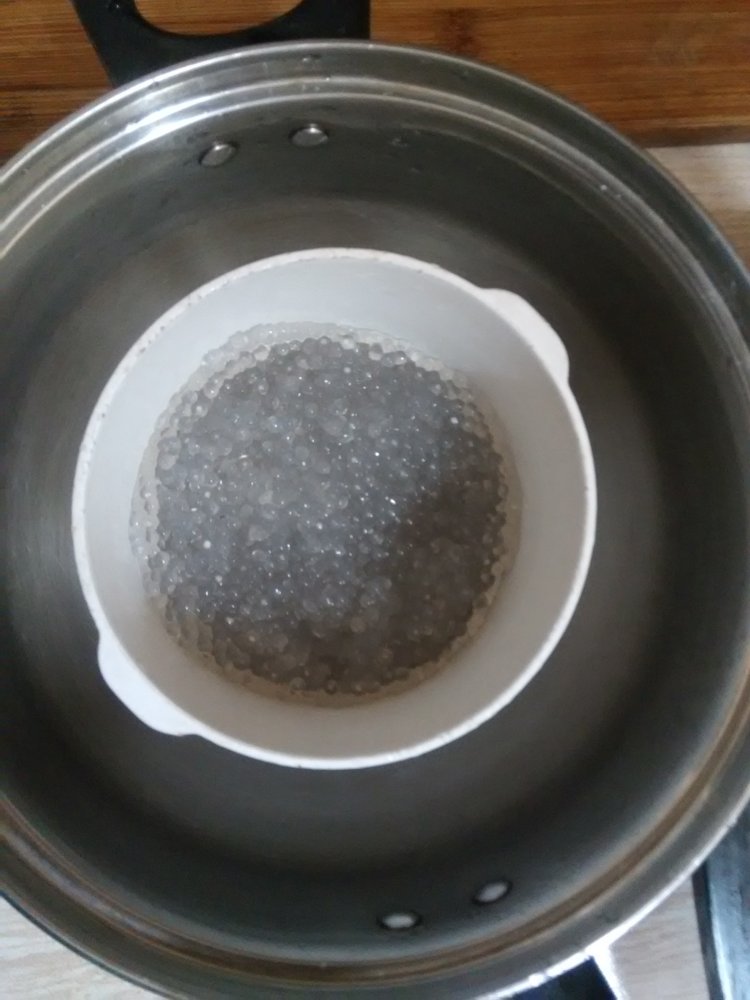香蕉西米露步骤5